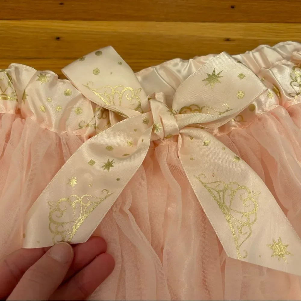 Disney Parks pink princess tutu dress up skirt